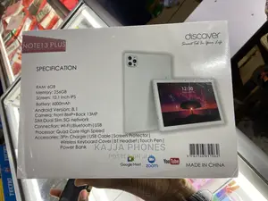 New Discover Note 13 Plus 256 GB Black