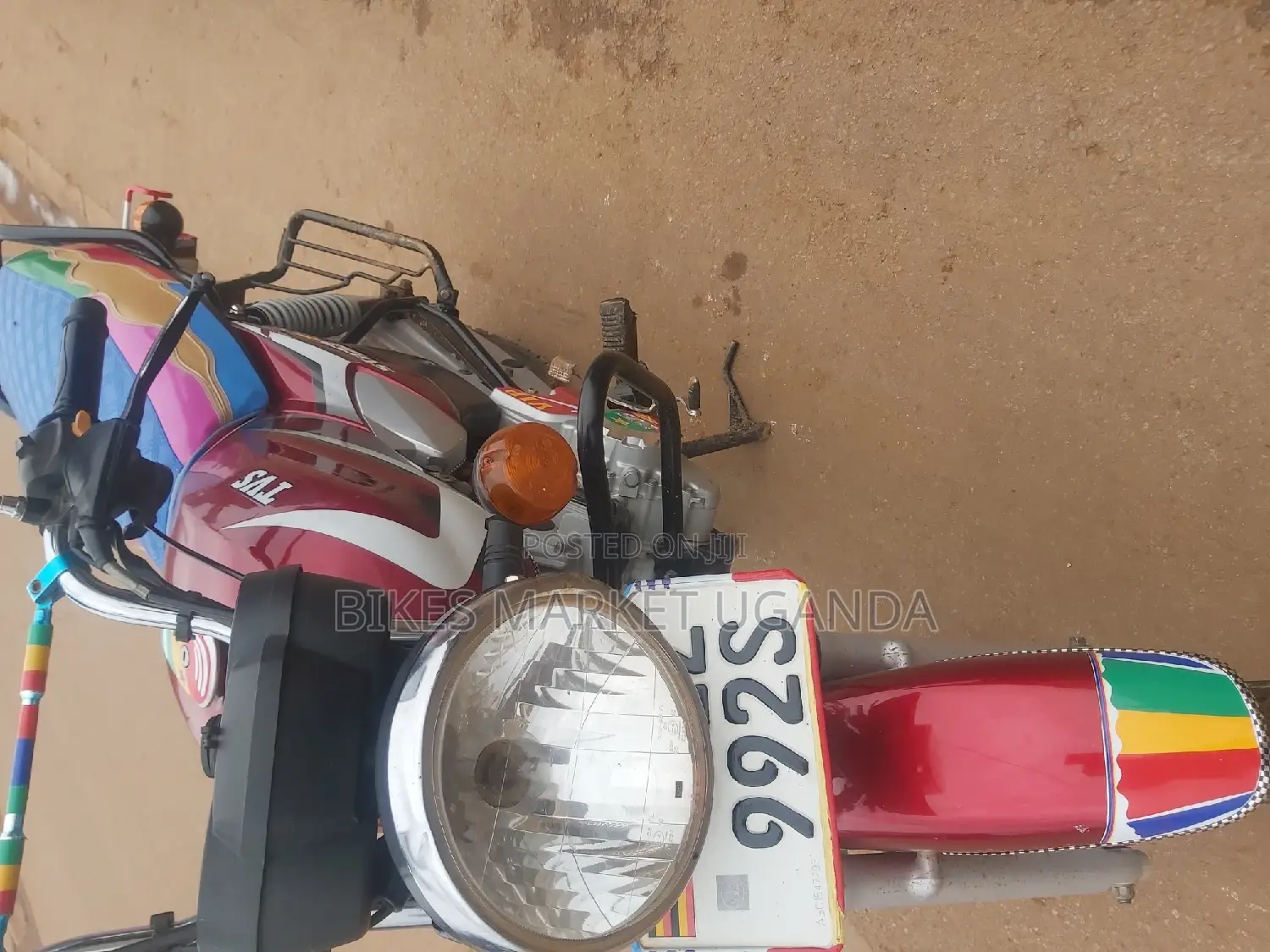 TVS HLX Plus ES 2019 Red