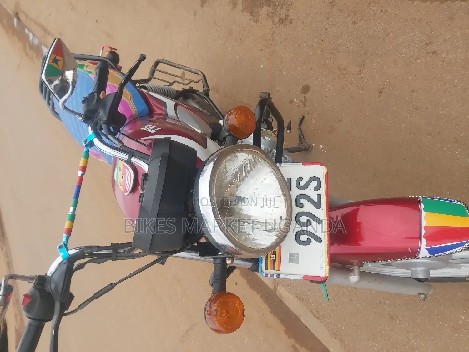 TVS HLX Plus ES 2019 Red