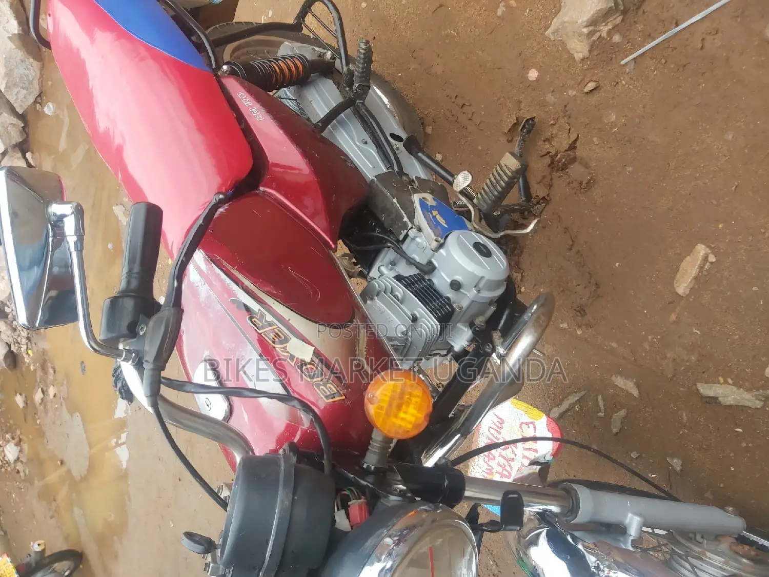 Bajaj Boxer 100 2018 Red