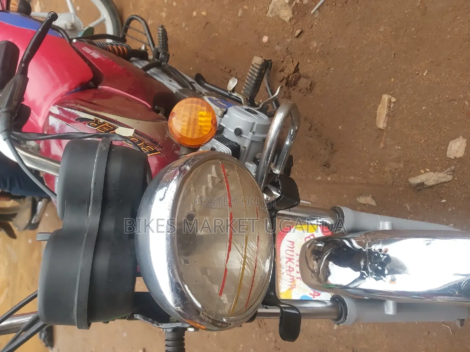 Bajaj Boxer 100 2018 Red