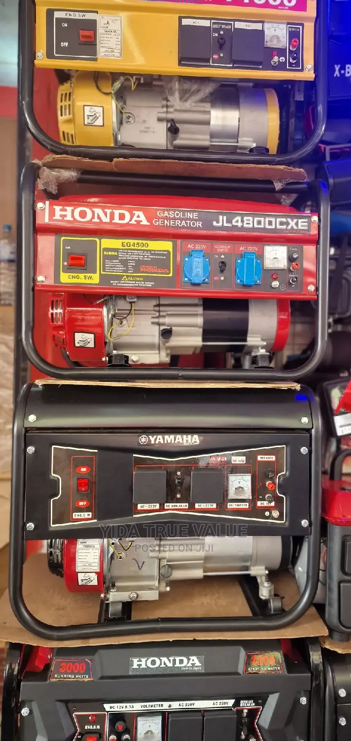 Generators Honda, Yamaha