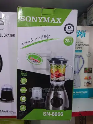 Sony Max Glass Blender With a Powerful Motor 1yr Waranty