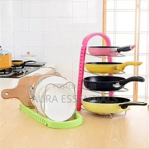 Adjustable Kitchen Pans/Pots Dish Holder Rack Organiser