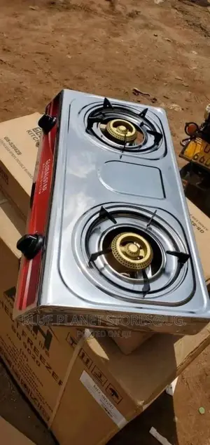 Globalstar Double Gas Stoves || GS-S206ZB || S/S Panel