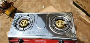 Globalstar Double Gas Stoves || GS-S206ZB || S/S Panel