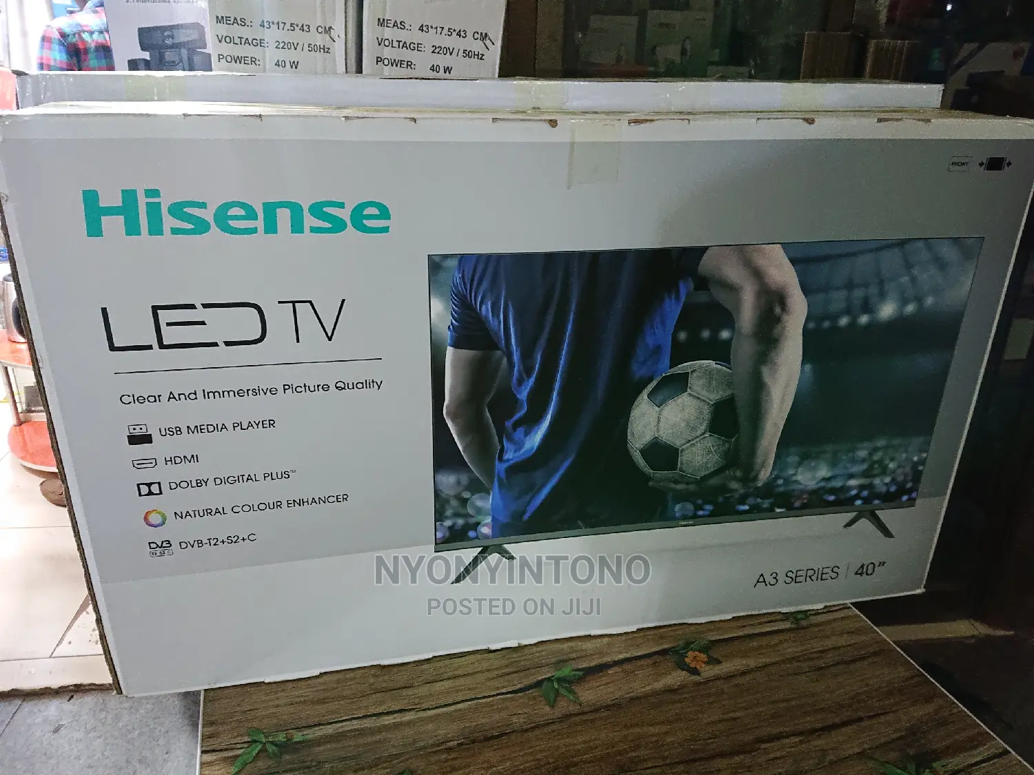 Hisense 40" Frameless Digital Tv