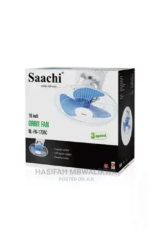 Saachi 16 Inch Ceiling Fan With 3 Speed Controls Low Noise