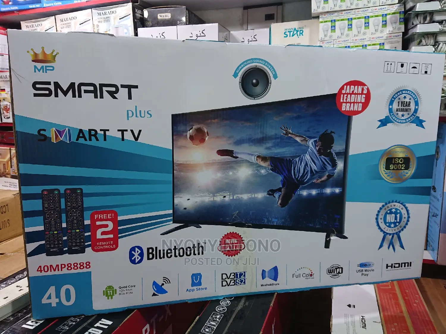 Smartplus 40" Android Smart Tv With Bluetooth