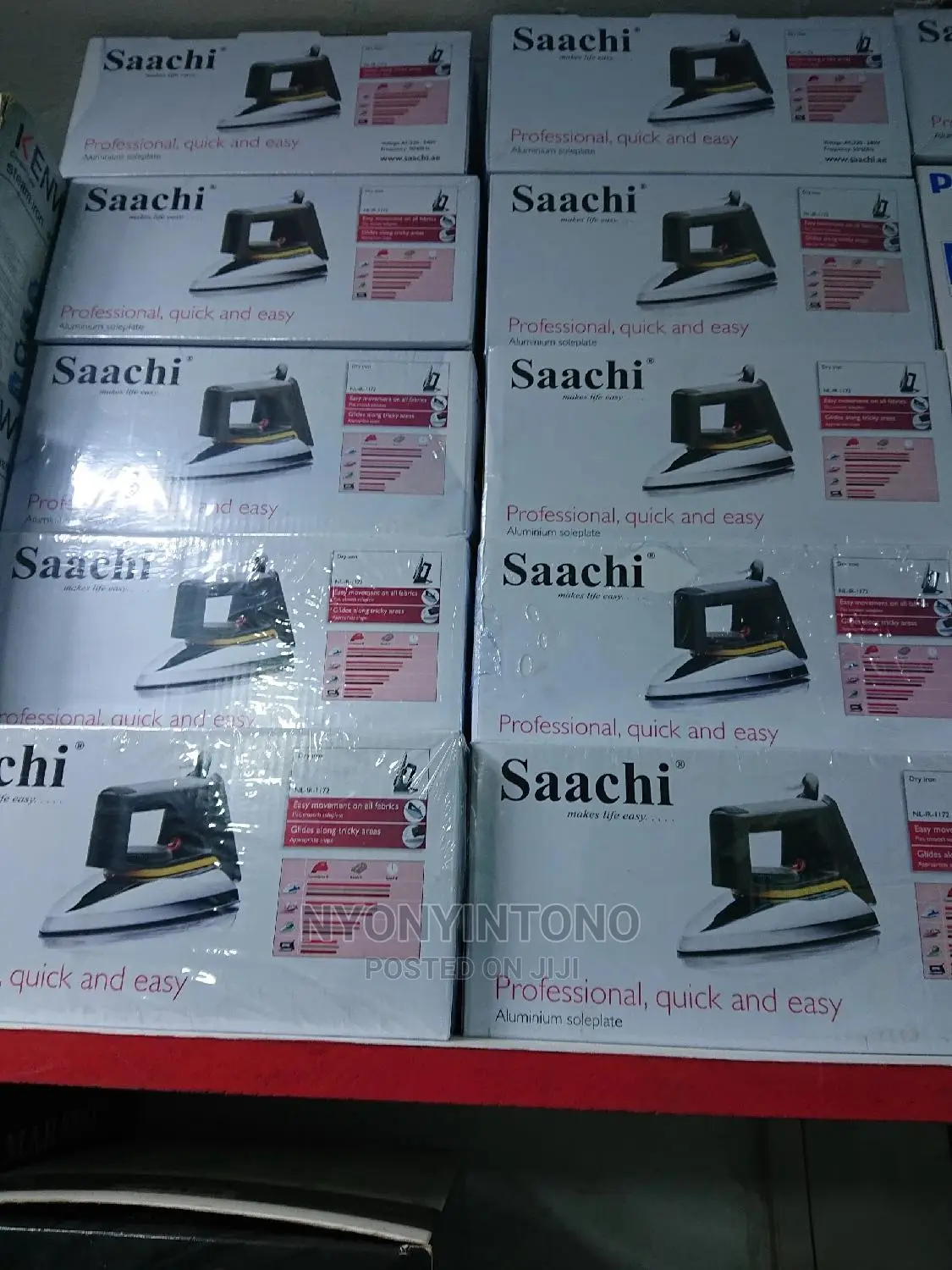 Saachi Dry Flat Iron With Adjustable Heatand Guarantee