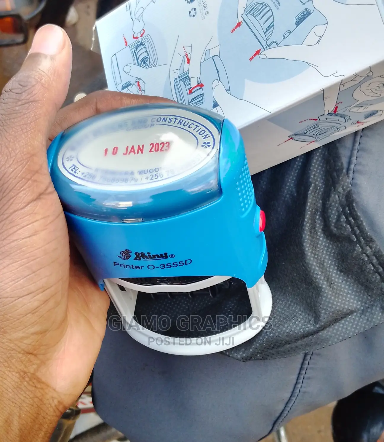 Oval Stamp Self Inking