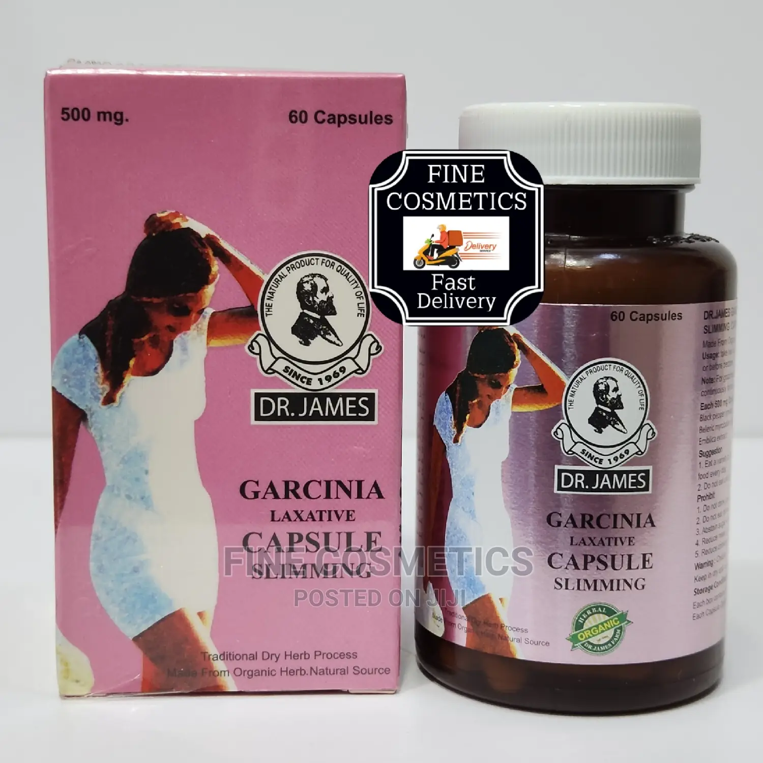 Dr James Garcinia Natural Herbal Laxatives Slimming Capsules