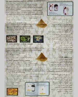 Dr James Garcinia Natural Herbal Laxatives Slimming Capsules