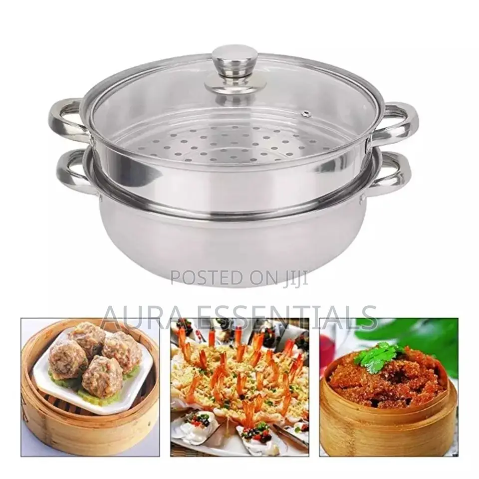 2 Layer Steamer and Cooking Pot