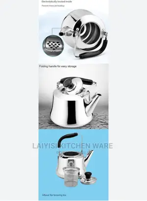 5litres Non Electric Steel Heavy Whistle Kettle