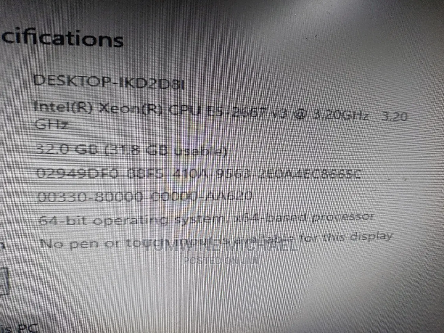 New Desktop Computer Gigabyte GB-XM14-1037 32GB Intel Xeon SSD 1T