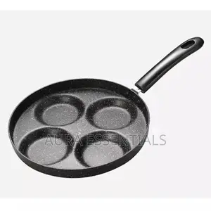 Circular 4 Dimples Nonstick Frying Pan