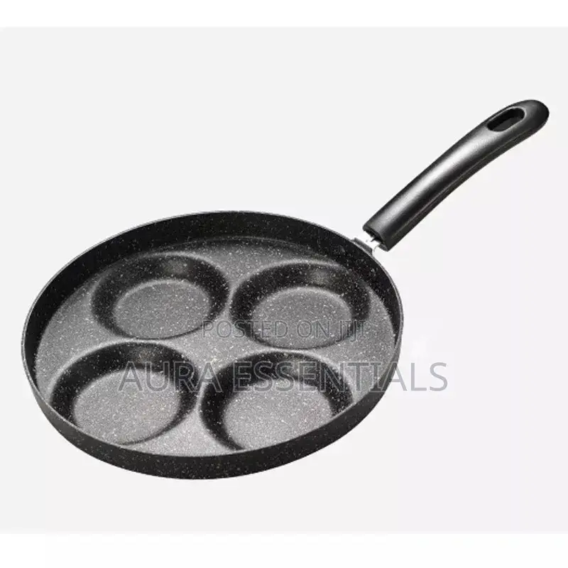Circular 4 Dimples Nonstick Frying Pan