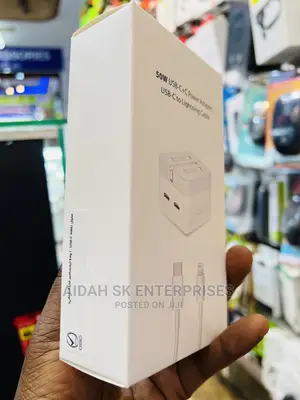 50W USB-C+C Power Adapter