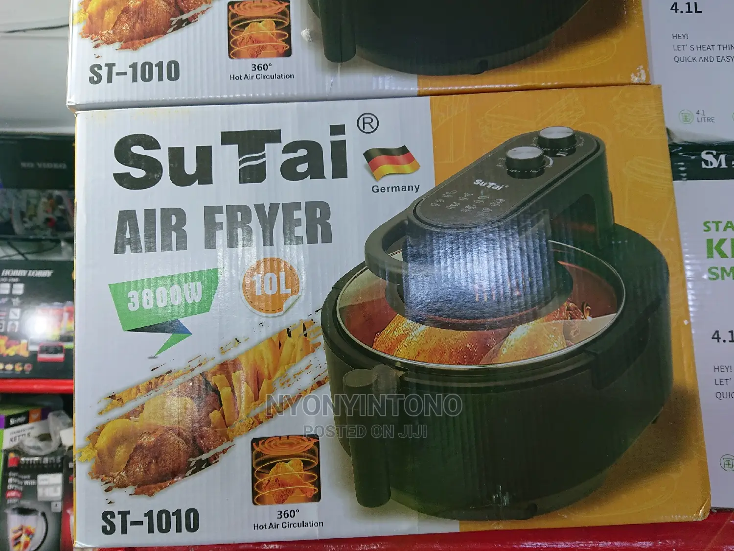 Sutai Automatic 10 Liters Air Fryer With Timer Germany