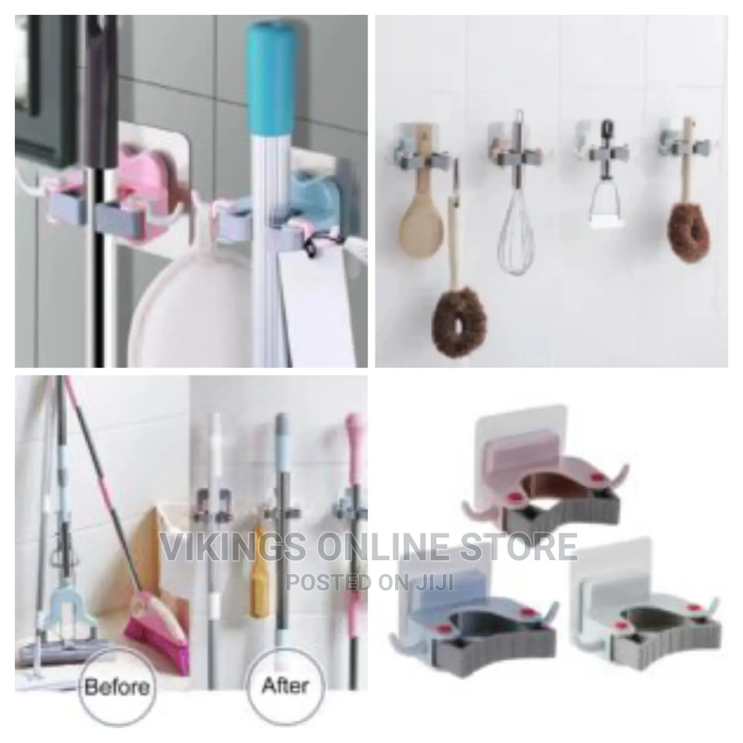 2 in 1 Mop and Towel Holder.