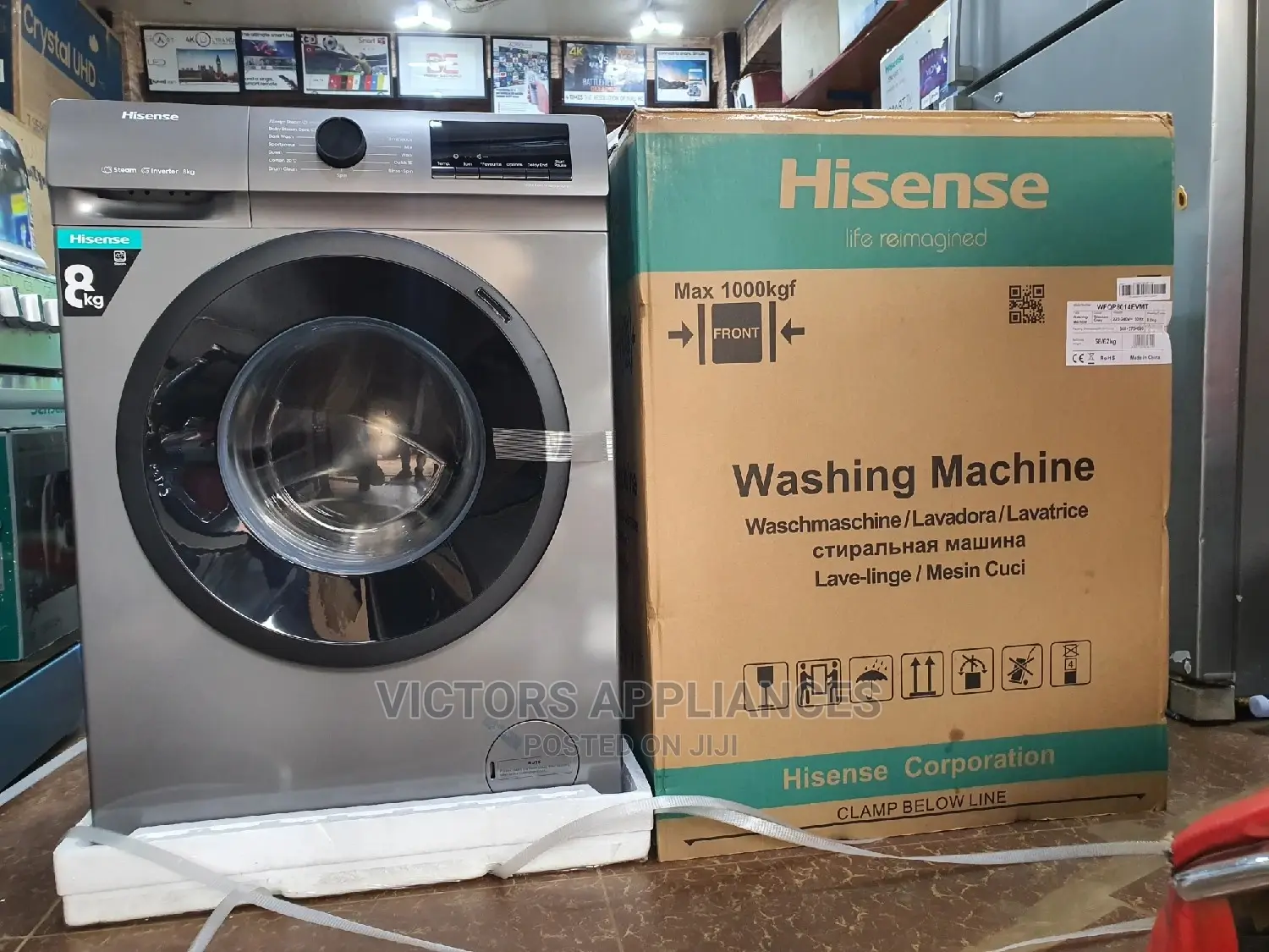 Hisense 8kg Frontloader Washing Machine