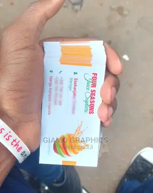 Orange Business Cards
