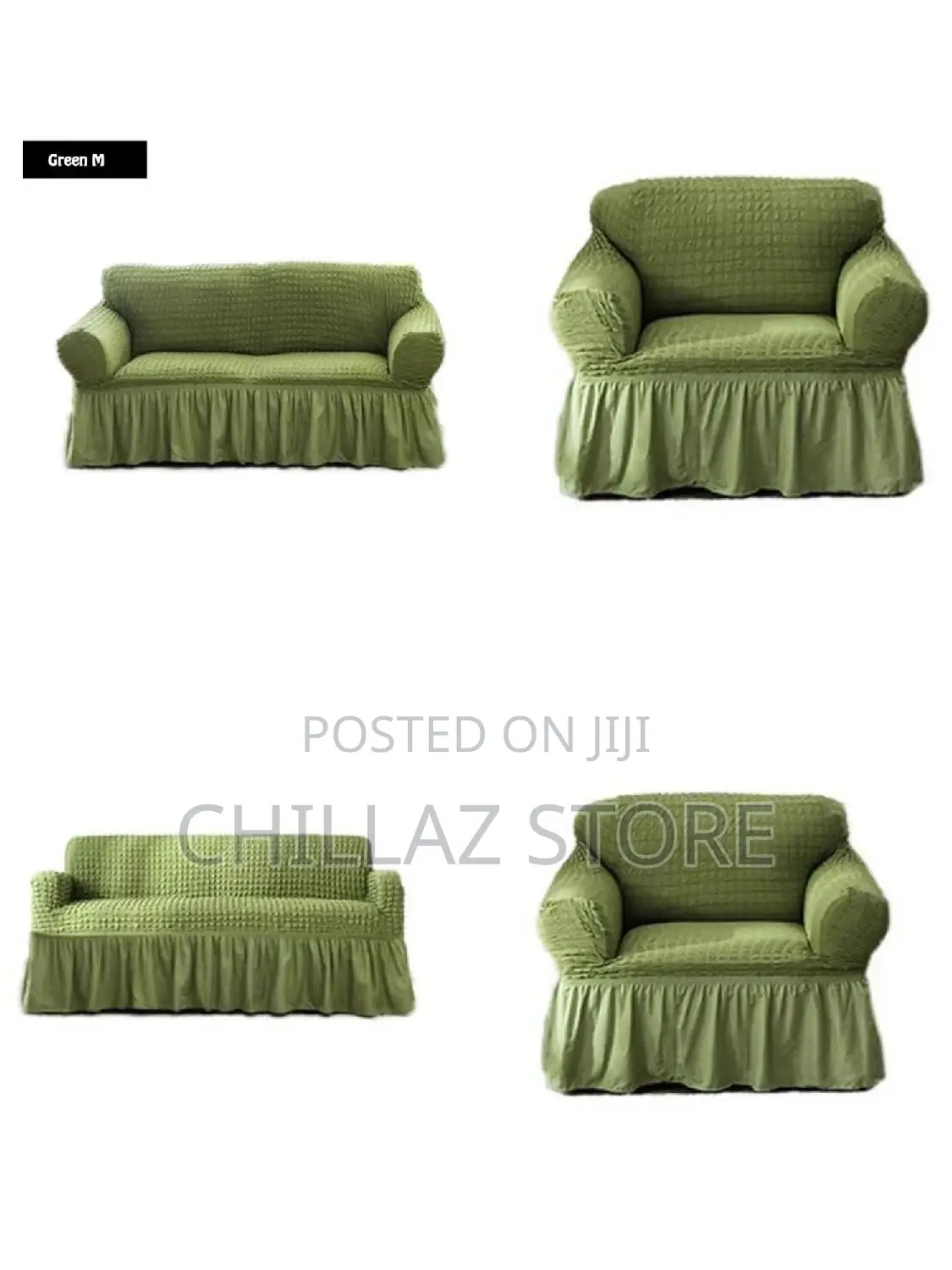 Green Sofa Cover