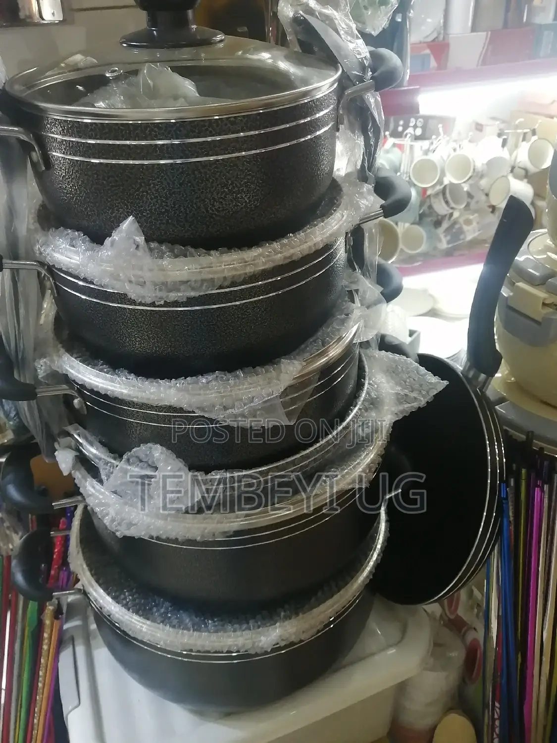 Tornado Non Stick Pans. Set of 6 With Frying Pan