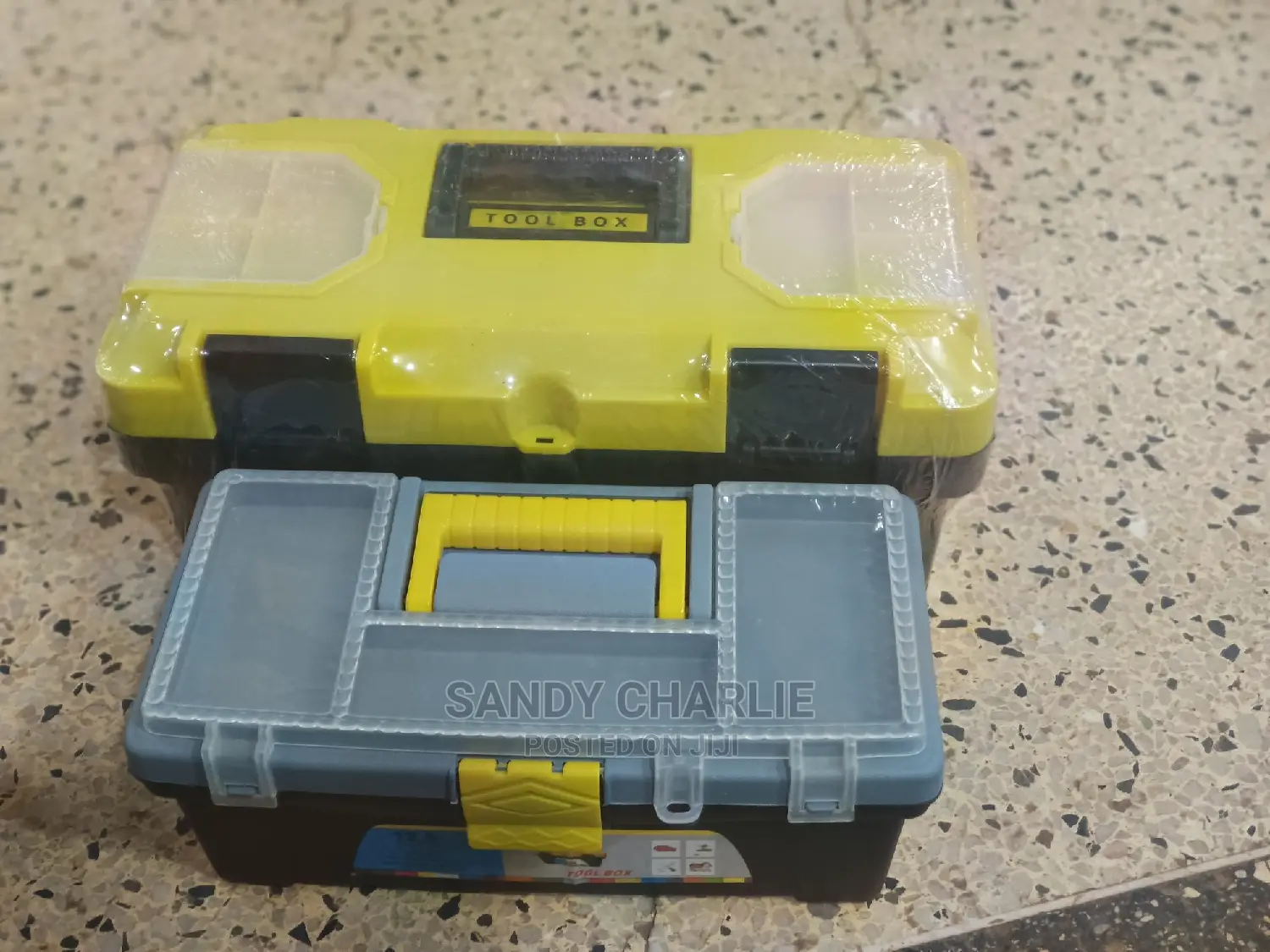 Plastic Toolboxes In Different Sizes