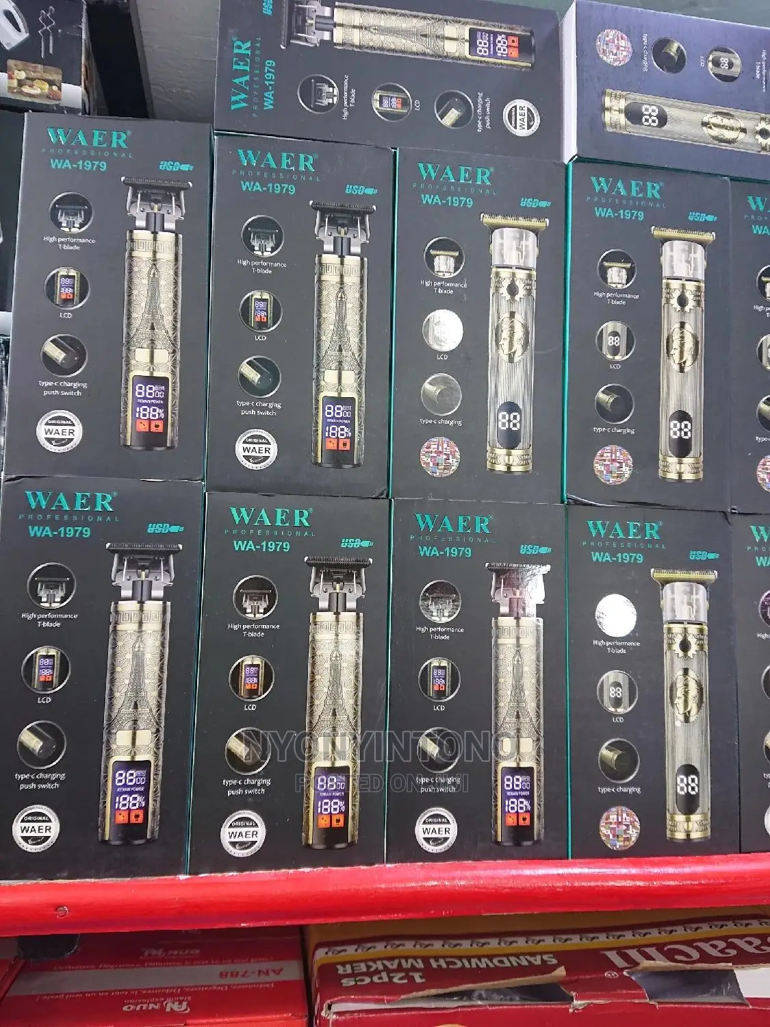 Waer High Quality Rechargeable Hair Trimer
