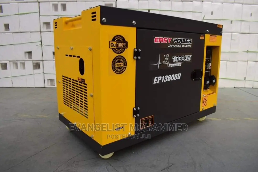 Easy Power Diesel Silent Generator in Kampala