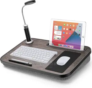 Cushioned Laptop Holder With Led Light