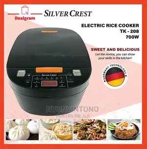 5liters Silver Creast Digital Rice Cooker