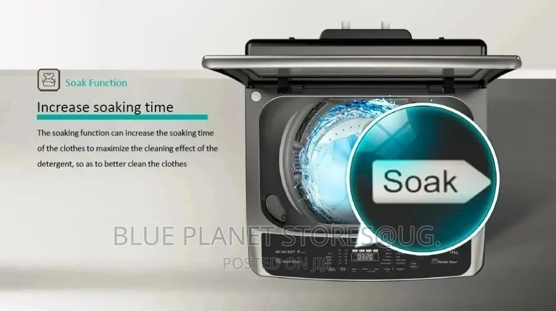 Hisense 8kgs Auto Washing Machines || Top Loader || WTJD802T