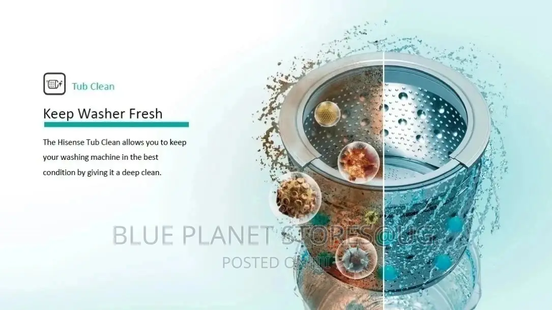 Hisense 8kgs Auto Washing Machines || Top Loader || WTJD802T