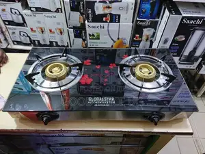 Globalstar 2 Burner Glass Gas Stove
