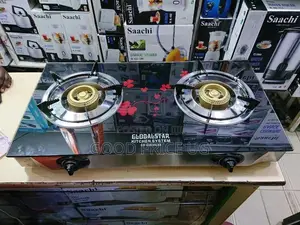 Globalstar 2 Burner Glass Gas Stove