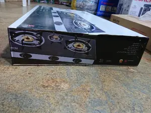 Saachi 3 Burner Glass Gas Stove