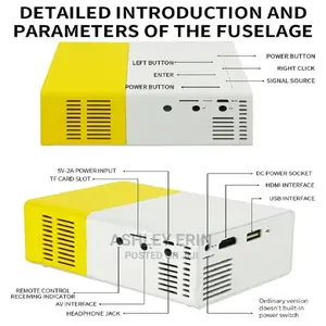 Portable Led Mini Projector 1080p