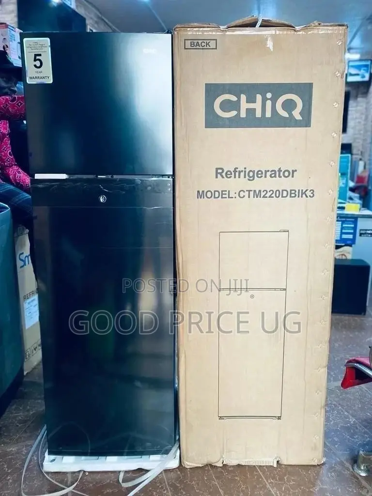 220 Litres Double Door Chiq Fridge