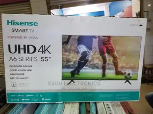 Hisense A6 Smart TV -Frameless 55 Inch