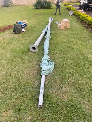 Galvanised Solar Street Light Poles