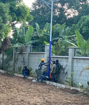 Galvanised Solar Street Light Poles
