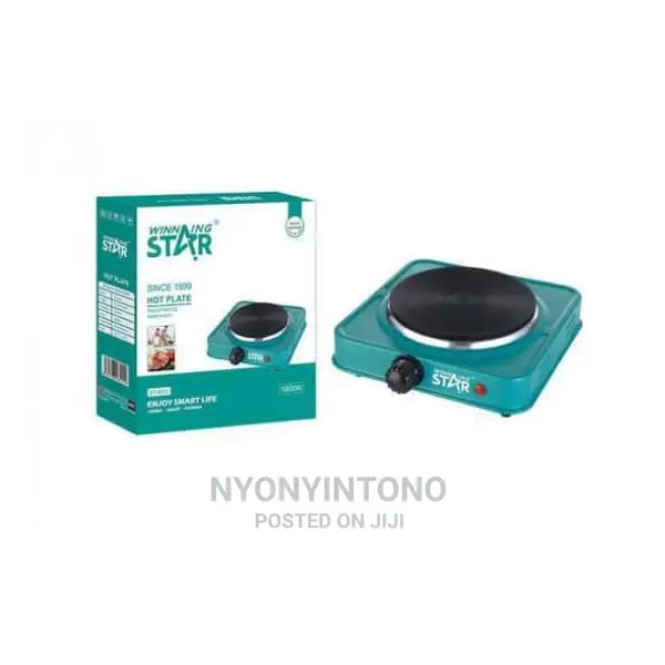 Winning Star Single Solid Hot Plate With a 1year Warranty