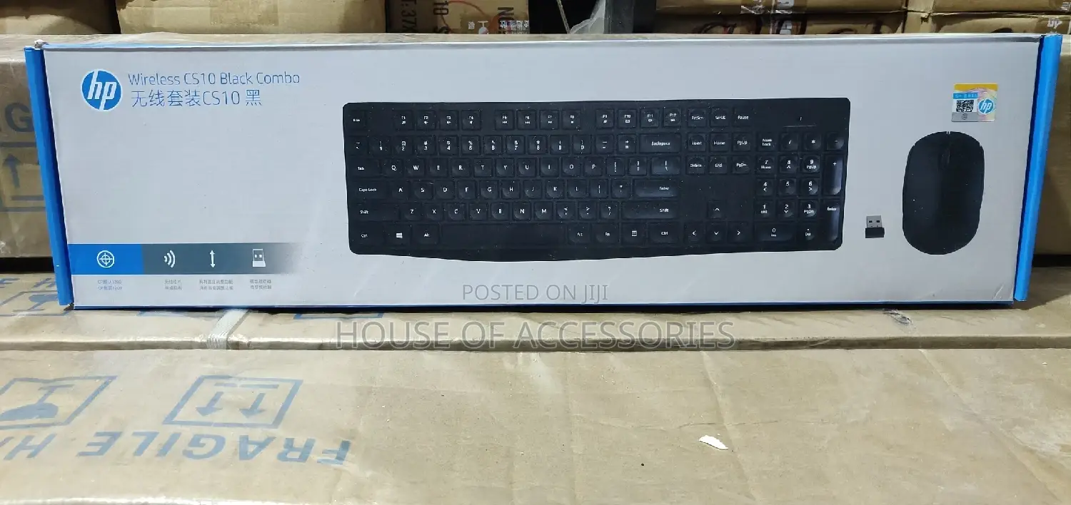 Hp Wireless Keyboard and Mouse Cs10