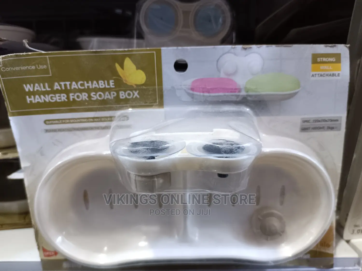 Wall Attachable Hanger for Soap Box