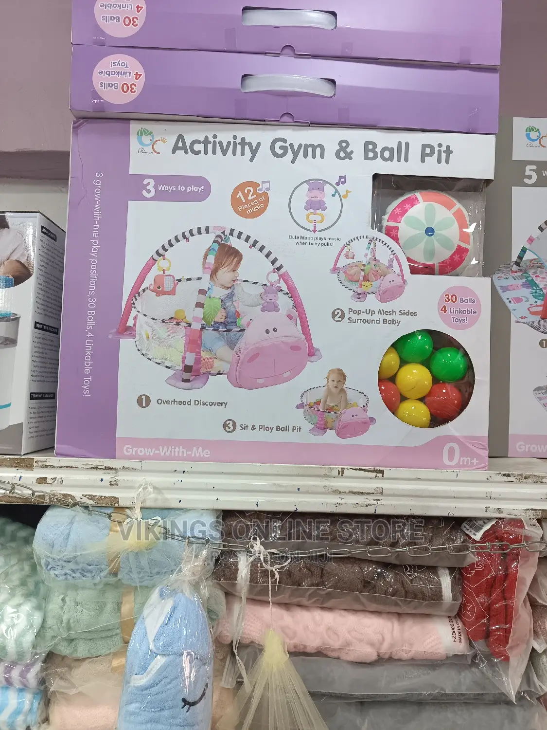 Multipurpose Activity Gym Play Mat and Ball Pit