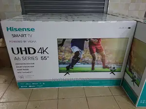 55" Hisense A6 Smart Frameless Tv With Bluetooth Technology