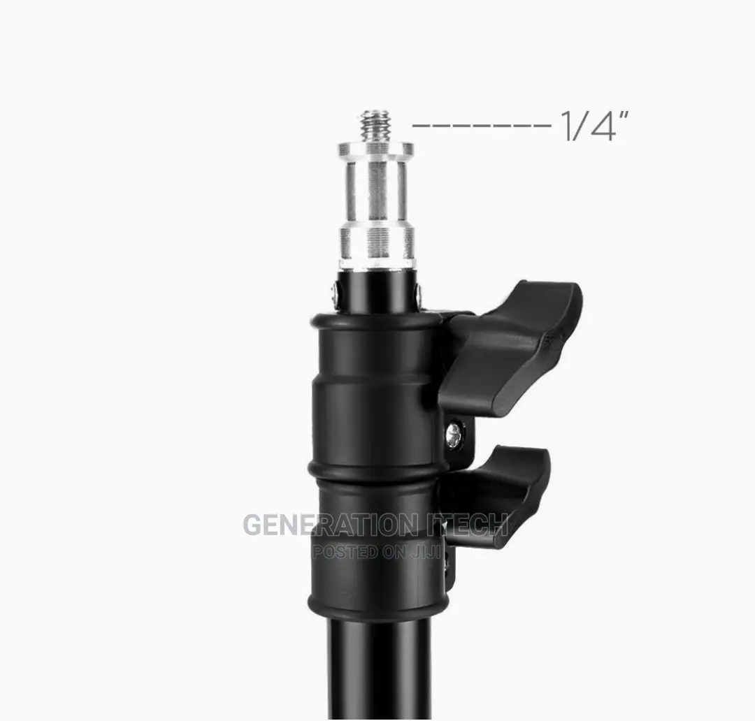 Proffessional Heavy Duty Light Stand- Black